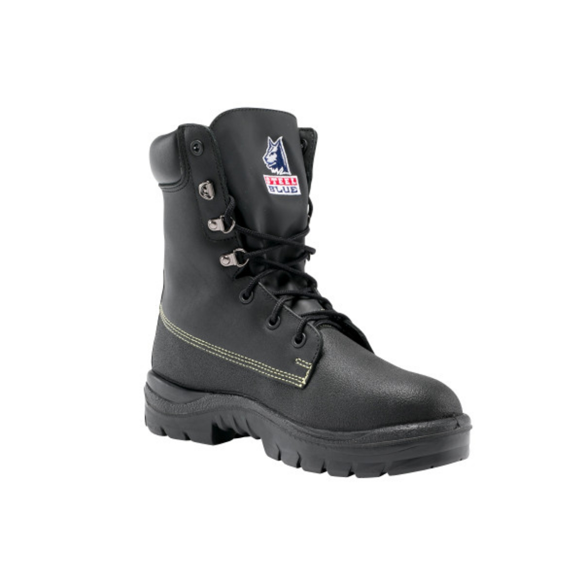 Picture of Steel Blue Jarrah Lace Up Boot Nitrile Sole