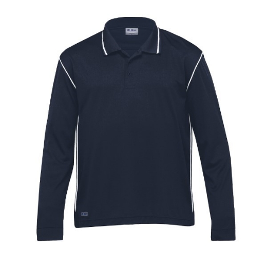 Picture of Gear For Life Dri Gear Hype Polo Shirt Long Sleeve
