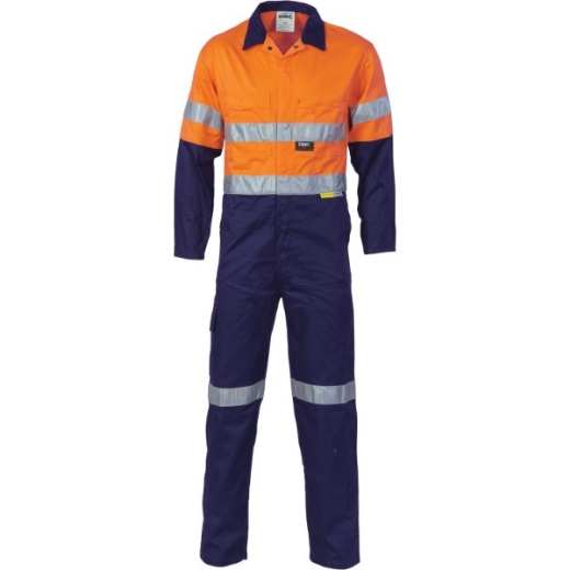 Picture of DNC Lightweight Cool-Breeze Coverall RT1 Reflective Tape 2 Tone