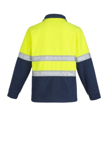 Picture of Syzmik Mens Polar Fleece Jumper with 2 Hoop Reflective Tape
