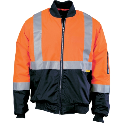 Picture of DNC Flying Jacket Polyester/PU Waterproof H Pattern Reflective Tape 2 Tone