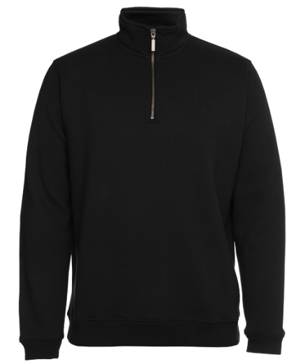 Picture of JB's Adults C of C Brass 1/2 Zip Sweat Cotton/Polyester