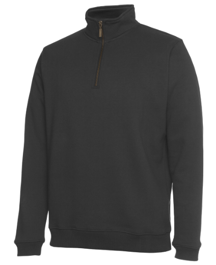 Picture of JB's Adults C of C Brass 1/2 Zip Sweat Cotton/Polyester