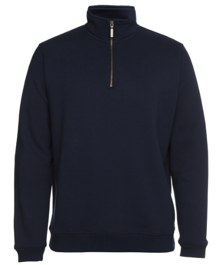 Picture of JB's Adults C of C Brass 1/2 Zip Sweat Cotton/Polyester