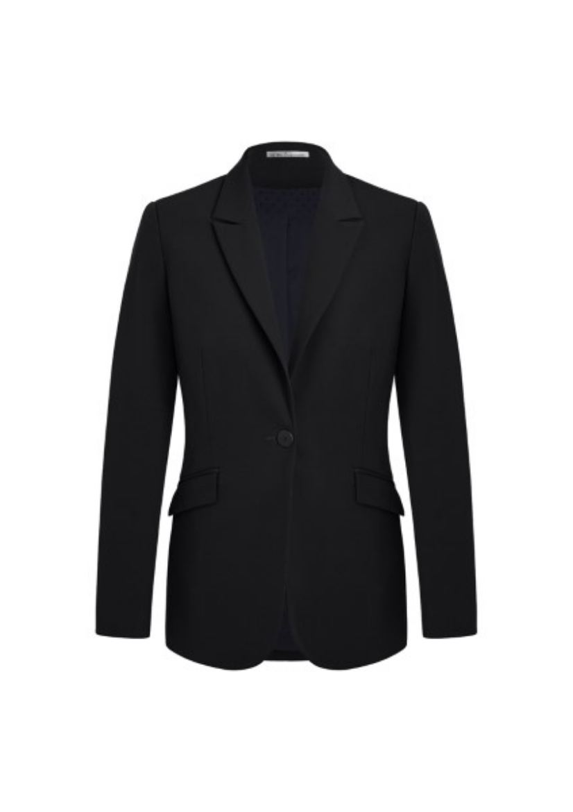 Picture of Biz Corporates Ladies Siena Long Line Poly Viscose Jacket