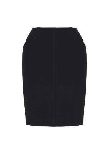 Picture of Biz Corporates Ladies Siena Bandless Poly Viscose Pencil Skirt
