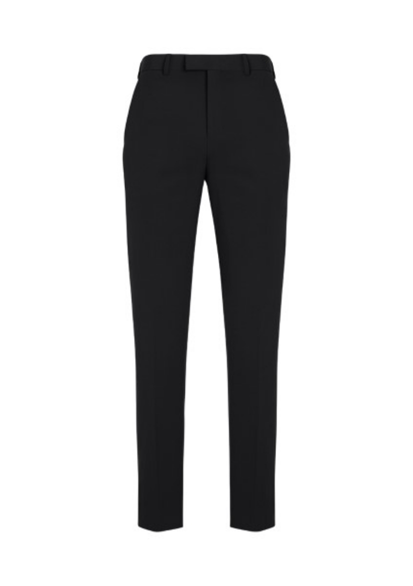 Picture of Biz Corporates Mens Siena Slim Fit Flat Front Poly Viscose Pant