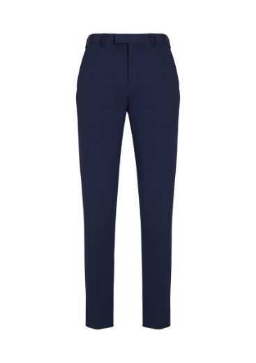 Picture of Biz Corporates Mens Siena Slim Fit Flat Front Poly Viscose Pant