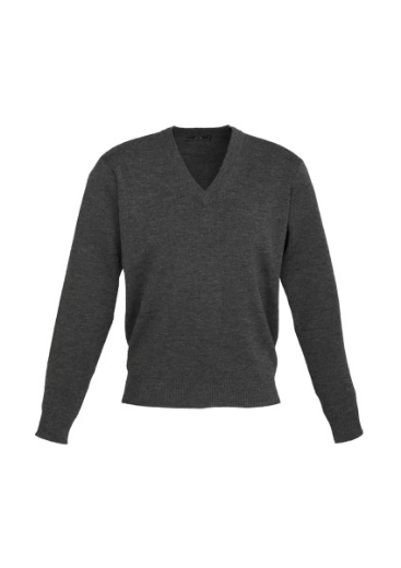 Picture of Biz Collection Mens V neck Jumper 50% Wool 50% Acrylic (CO10001)