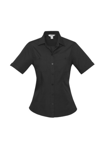 Picture of Biz Collection Ladies Bondi Shirt Short Sleeve 65% Polyester 35% Cotton Poplin