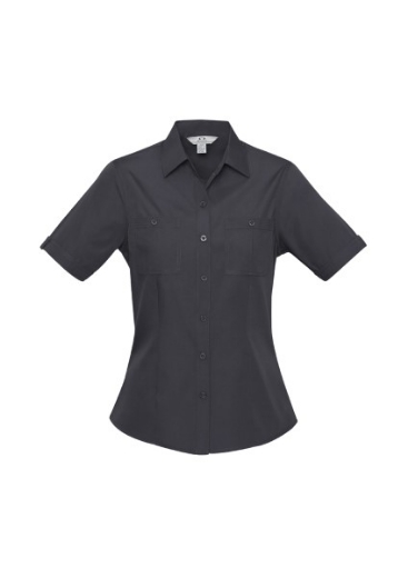 Picture of Biz Collection Ladies Bondi Shirt Short Sleeve 65% Polyester 35% Cotton Poplin