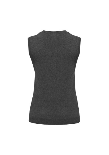 Picture of Biz Collection Ladies Vest V Neck 73% Viscose 27% Nylon (CO10021)