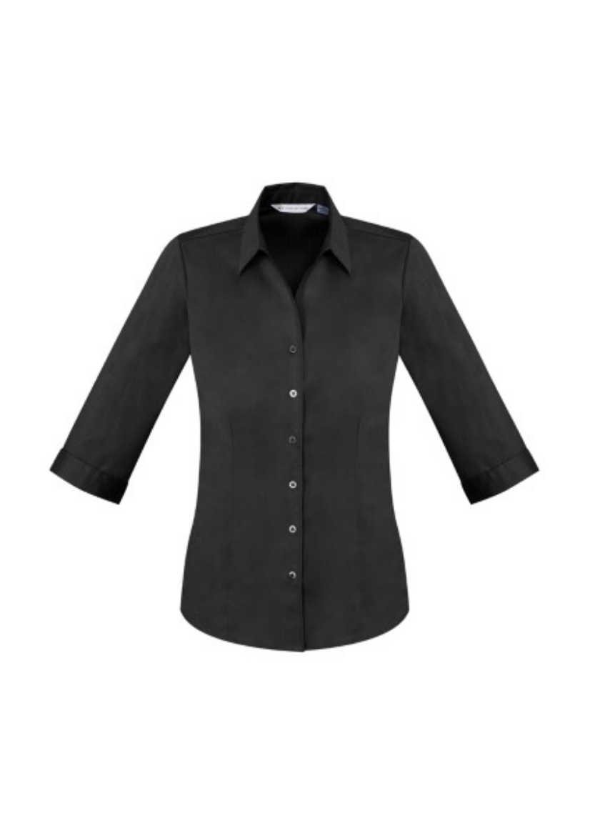 Picture of Biz Collection Ladies Monaco Shirt 3/4 Sleeve Cotton Rich (CO10008)