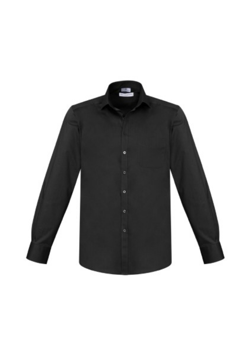 Picture of Biz Collection Mens Monaco Shirt Long Sleeve Cotton Rich (CO10024)