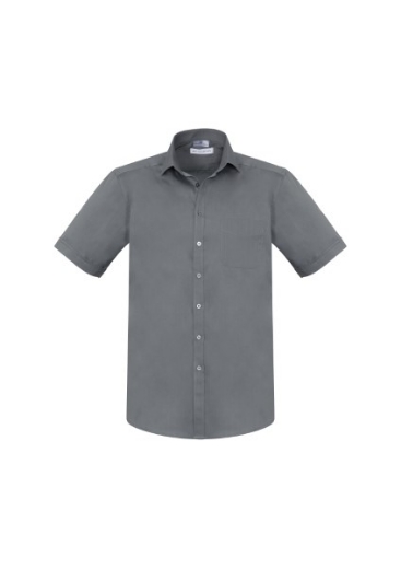Picture of Biz Collection Mens Monaco Shirt Short Sleeve Cotton Rich (CO10005)