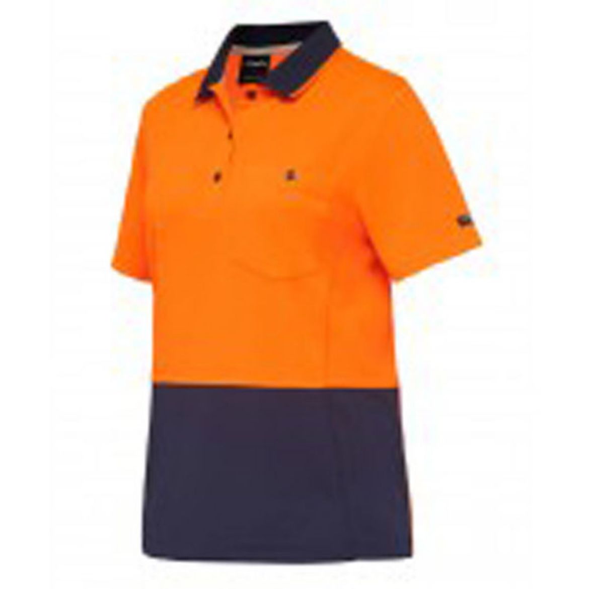 Picture of King Gee Ladies Hyperfreeze Workcool Polo Shirt Short Sleeve
