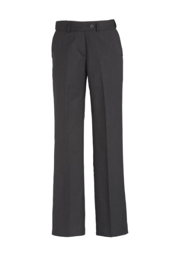 Picture of Biz Corporates Ladies Mid Rise Adjustable Waist Cool Stretch Pants