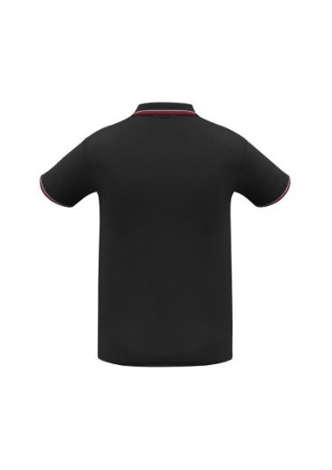 Picture of Biz Collection Mens Cambridge Polo Shirt 50% Cotton 50% BizCool Polyester Pique Knit