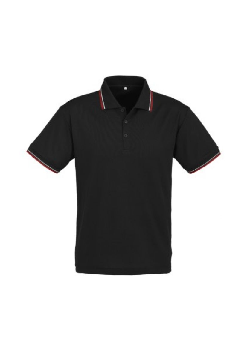 Picture of Biz Collection Mens Cambridge Polo Shirt 50% Cotton 50% BizCool Polyester Pique Knit