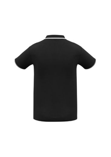 Picture of Biz Collection Mens Cambridge Polo Shirt 50% Cotton 50% BizCool Polyester Pique Knit