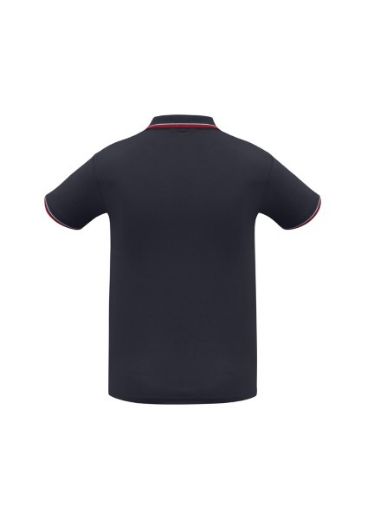 Picture of Biz Collection Mens Cambridge Polo Shirt 50% Cotton 50% BizCool Polyester Pique Knit
