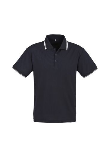 Picture of Biz Collection Mens Cambridge Polo Shirt 50% Cotton 50% BizCool Polyester Pique Knit