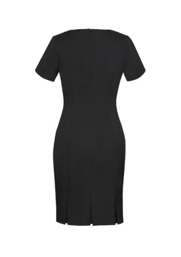 Picture of Biz Corporates Ladies Short Sleeve Shift Dress Cool Stretch