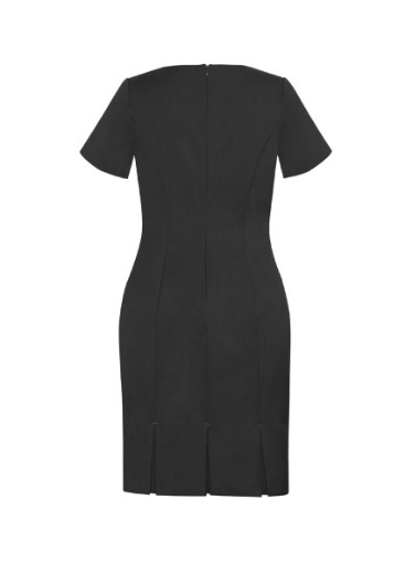 Picture of Biz Corporates Ladies Short Sleeve Shift Dress Cool Stretch