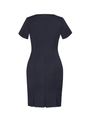 Picture of Biz Corporates Ladies Short Sleeve Shift Dress Cool Stretch