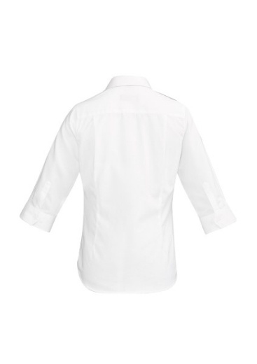 Picture of Biz Corporates Ladies Hudson Shirt 3/4 Sleeve 100% Cotton