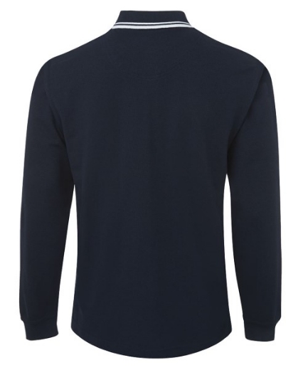Picture of JB's Polo Shirt Contrast Long Sleeve 65% Polyester 35% Cotton