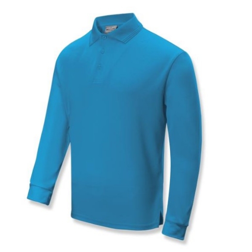Picture of Bocini Unisex Sun Smart Long Sleeve Polo