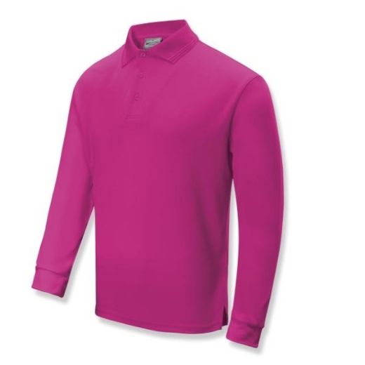 Picture of Bocini Unisex Sun Smart Long Sleeve Polo