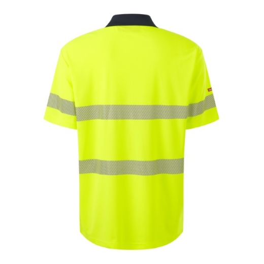 Picture of Hard Yakka Core Short Sleeve Hi-Vis Taped Polo