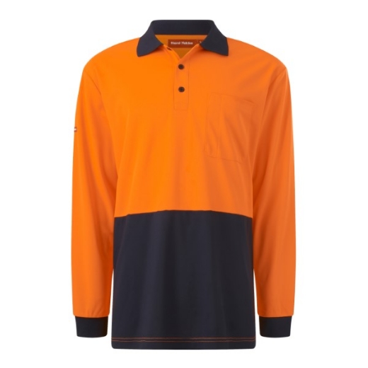 Picture of Hard Yakka Core Long Sleeve Hi-Vis Polo
