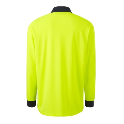 Picture of Hard Yakka Core Long Sleeve Hi-Vis Polo