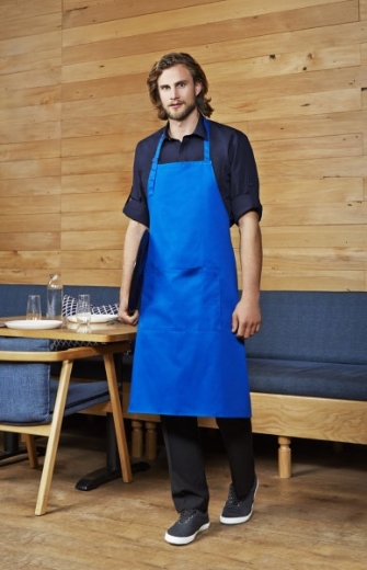 Picture of Biz Collection Bib Apron 65% polyester 35% cotton twill 86cm X 70cm