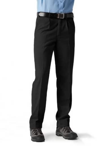 Picture of Biz Collection Mens Detroit Pants with flexiband 65% polyester 35% viscose