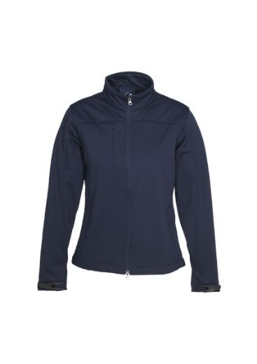 Picture of Biz Collection Ladies Soft Shell Jacket 100% polyester outer micro fleece inner (CO10027)