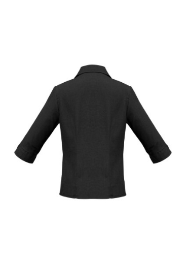 Picture of Biz Collection Ladies Oasis Shirt 3/4 Sleeve 100% breathable comfortcool polyester