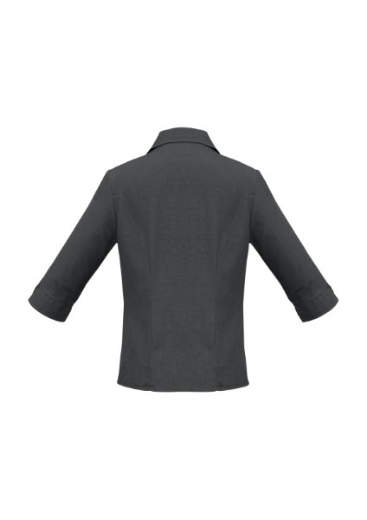 Picture of Biz Collection Ladies Oasis Shirt 3/4 Sleeve 100% breathable comfortcool polyester
