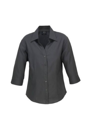Picture of Biz Collection Ladies Oasis Shirt 3/4 Sleeve 100% breathable comfortcool polyester