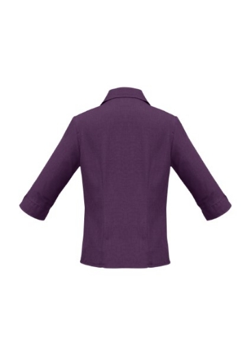 Picture of Biz Collection Ladies Oasis Shirt 3/4 Sleeve 100% breathable comfortcool polyester