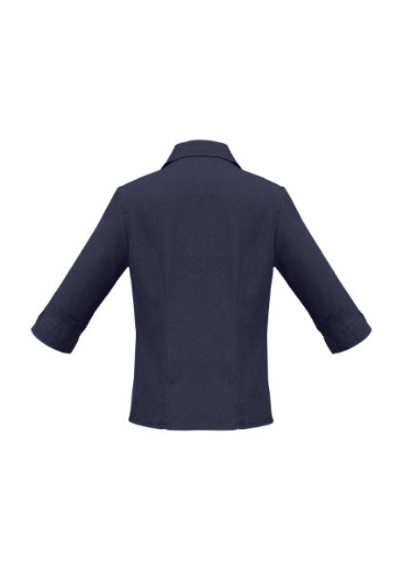 Picture of Biz Collection Ladies Oasis Shirt 3/4 Sleeve 100% breathable comfortcool polyester