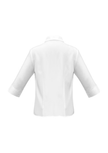 Picture of Biz Collection Ladies Oasis Shirt 3/4 Sleeve 100% breathable comfortcool polyester