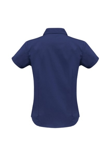 Picture of Biz Collection Ladies Metro Shirt Short Sleeve 65% Cotton 30% polyester 5% elastane