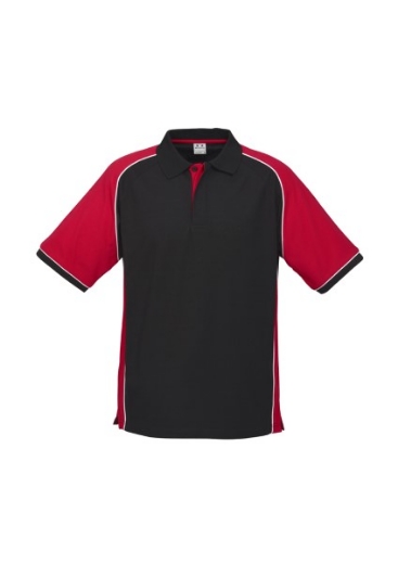 Picture of Biz Collection Mens Nitro Polo Shirt 65% Polyester 35% Cotton pique knit