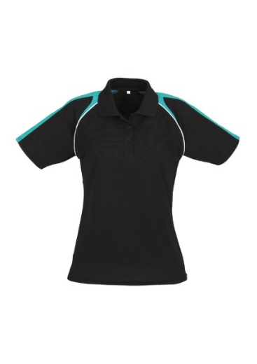 Picture of Biz Collection Ladies Triton Polo Shirt 50% Cotton 50% BizCool Polyester Pique Knit