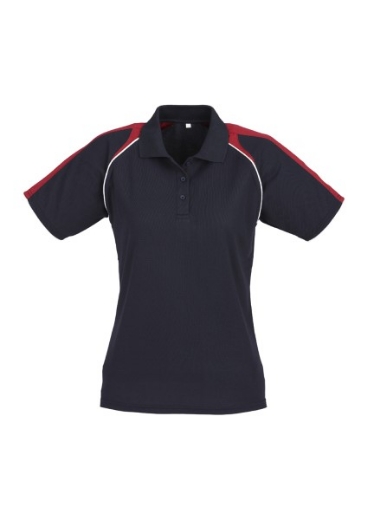 Picture of Biz Collection Ladies Triton Polo Shirt 50% Cotton 50% BizCool Polyester Pique Knit