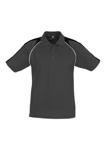 Picture of Biz Collection Mens Triton Polo Shirt 50% Cotton 50% BizCool Polyester Pique Knit